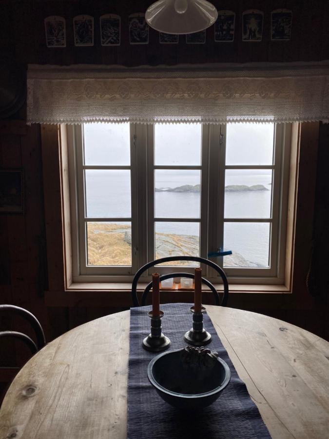 Rorbua Pa Toppoya Reine Buitenkant foto